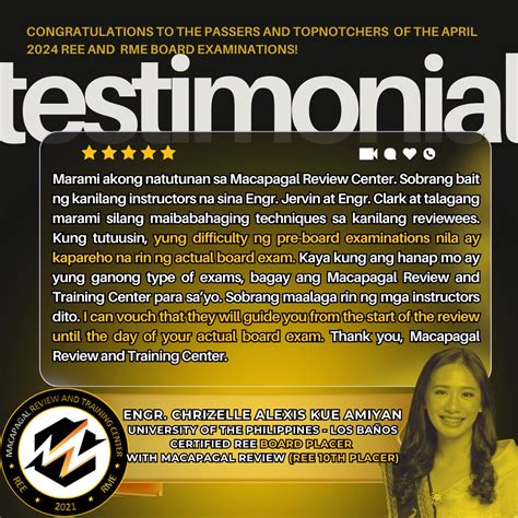 macapagal review center|Macapagal Review .